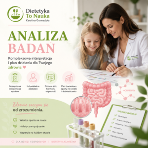 Analiza badań laboratoryjnych dzieci i osoby dorosłe