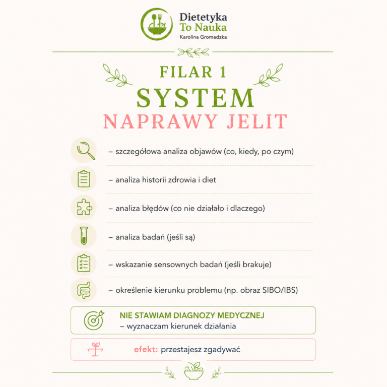 jelita naprawa